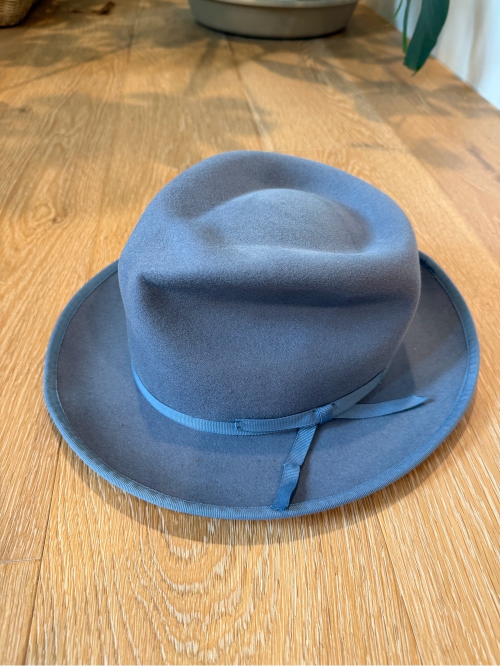 Anthropologie • Blue Fedora Hat